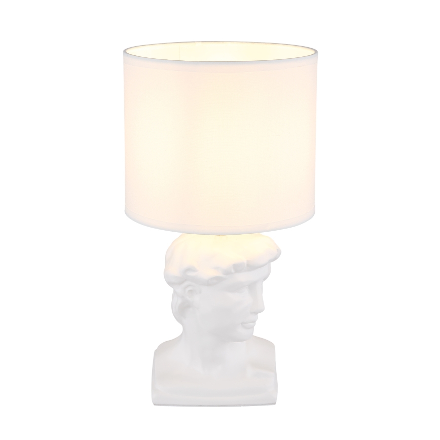 Globo - Eπιτραπέζιο φωτιστικό 1xE14/40W/230V λευκό