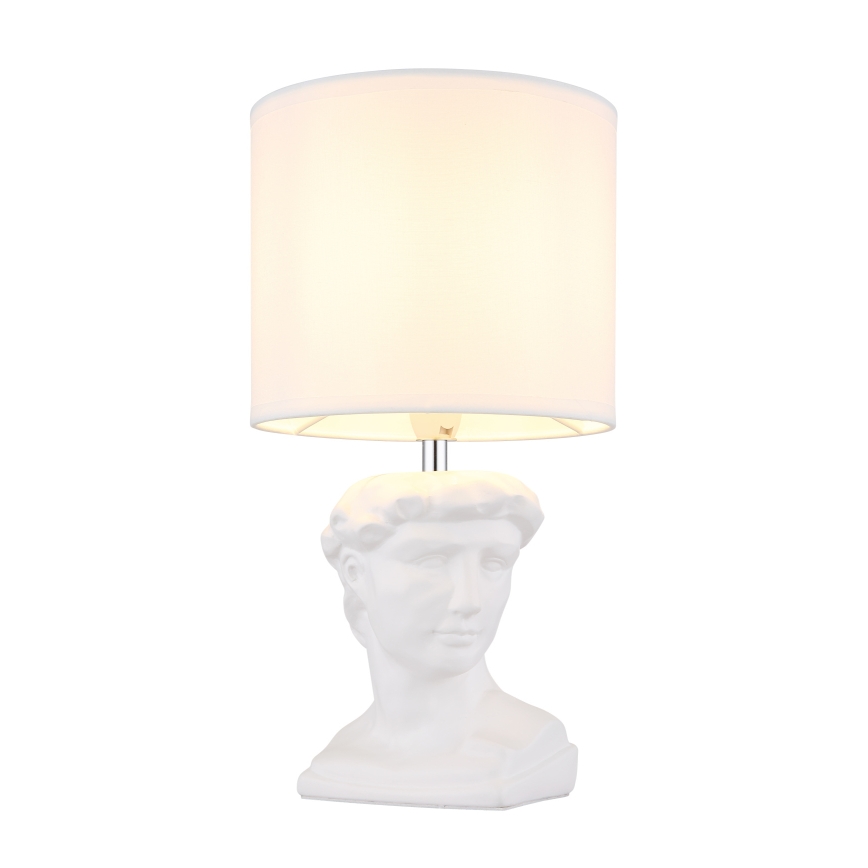 Globo - Eπιτραπέζιο φωτιστικό 1xE14/40W/230V λευκό