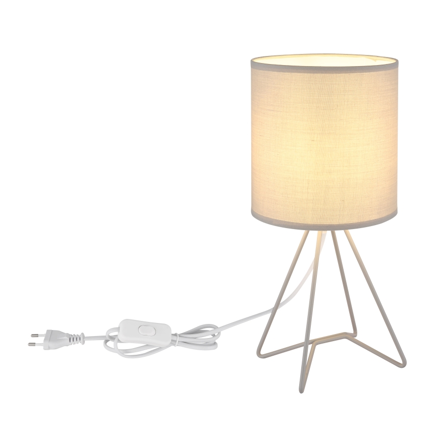 Globo - Επιτραπέζιο φωτιστικό 1xE14/40W/230V γκρι