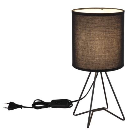 Globo - Επιτραπέζιο φωτιστικό 1xE14/40W/230V μαύρο