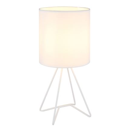 Globo - Επιτραπέζιο φωτιστικό 1xE14/40W/230V λευκό