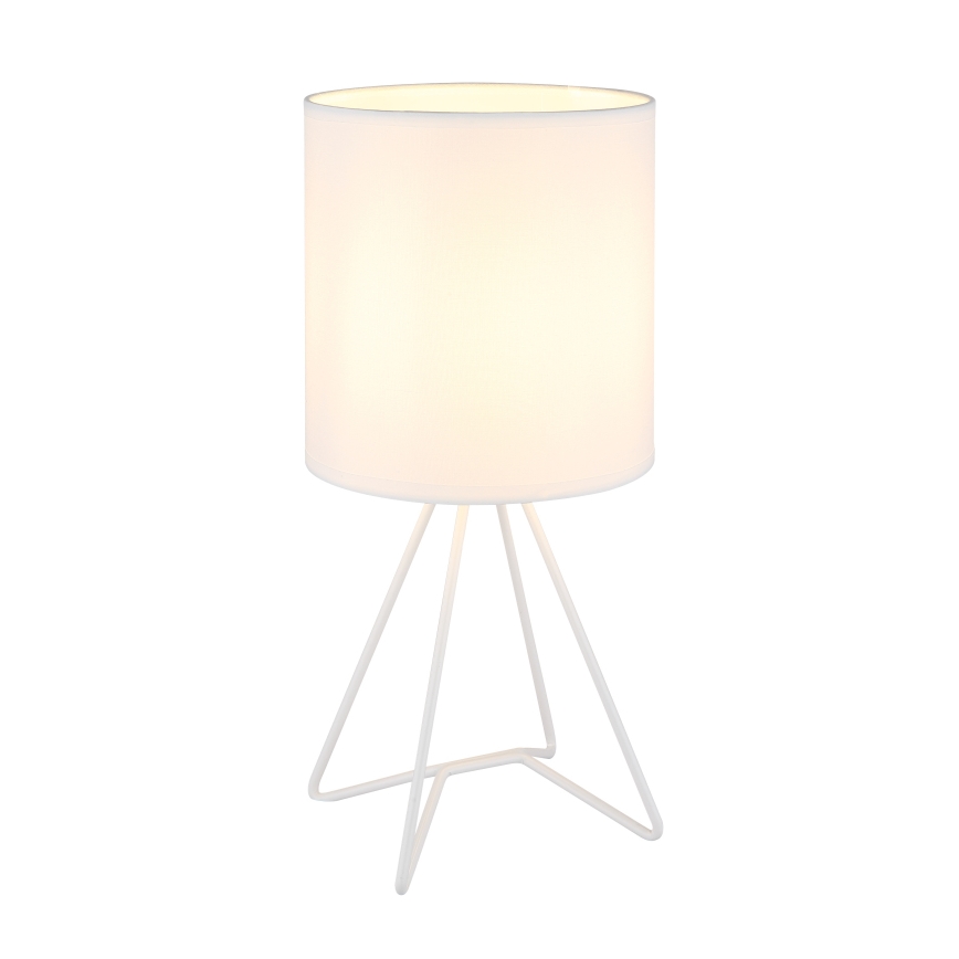 Globo - Επιτραπέζιο φωτιστικό 1xE14/40W/230V λευκό