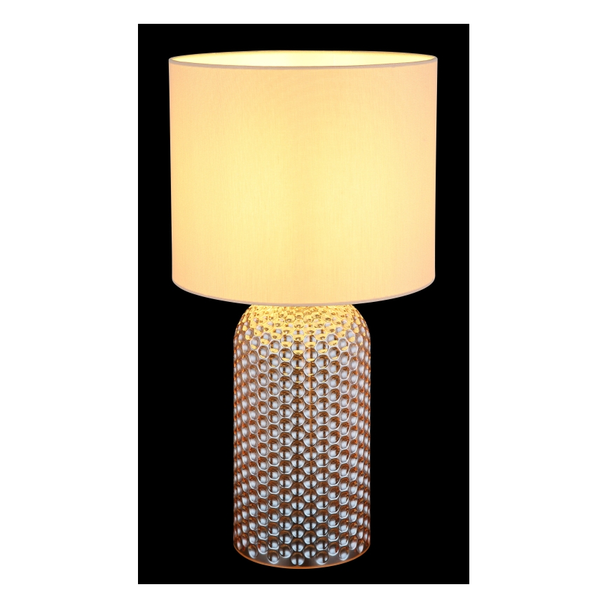 Globo - Eπιτραπέζιο φωτιστικό 1xE27/60W/230V μπεζ