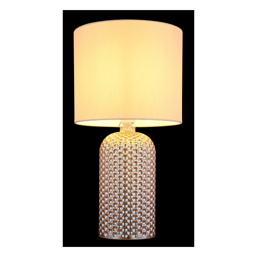 Globo - Eπιτραπέζιο φωτιστικό 1xE27/60W/230V μπεζ