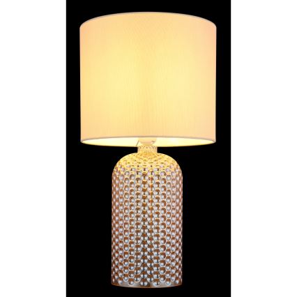 Globo - Eπιτραπέζιο φωτιστικό 1xE27/60W/230V μπεζ