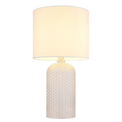 Globo - Eπιτραπέζιο φωτιστικό 1xE27/60W/230V λευκό