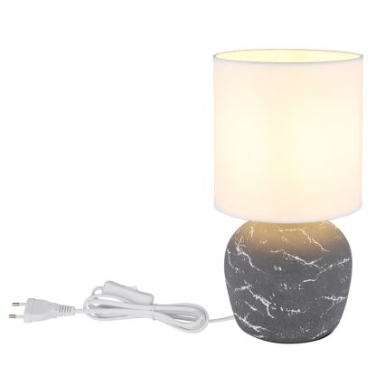 Globo - Eπιτραπέζιο φωτιστικό 1xE14/40W/230V γκρι