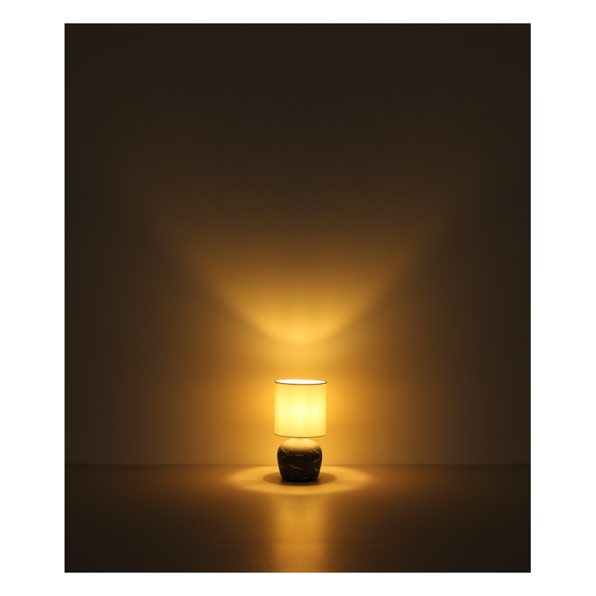 Globo - Eπιτραπέζιο φωτιστικό 1xE14/40W/230V γκρι