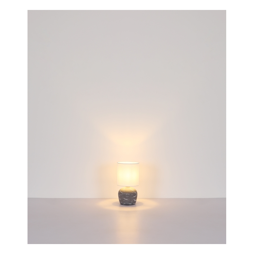 Globo - Eπιτραπέζιο φωτιστικό 1xE14/40W/230V γκρι