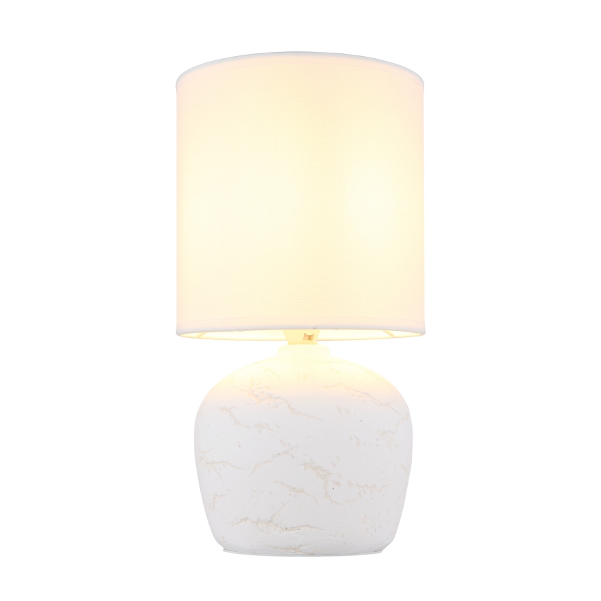 Globo - Eπιτραπέζιο φωτιστικό 1xE14/40W/230V λευκό