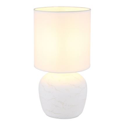 Globo - Eπιτραπέζιο φωτιστικό 1xE14/40W/230V λευκό