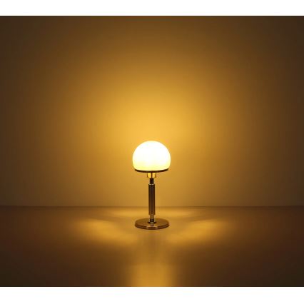 Globo - Eπιτραπέζιο φωτιστικό 1xE27/40W/230V χρυσό