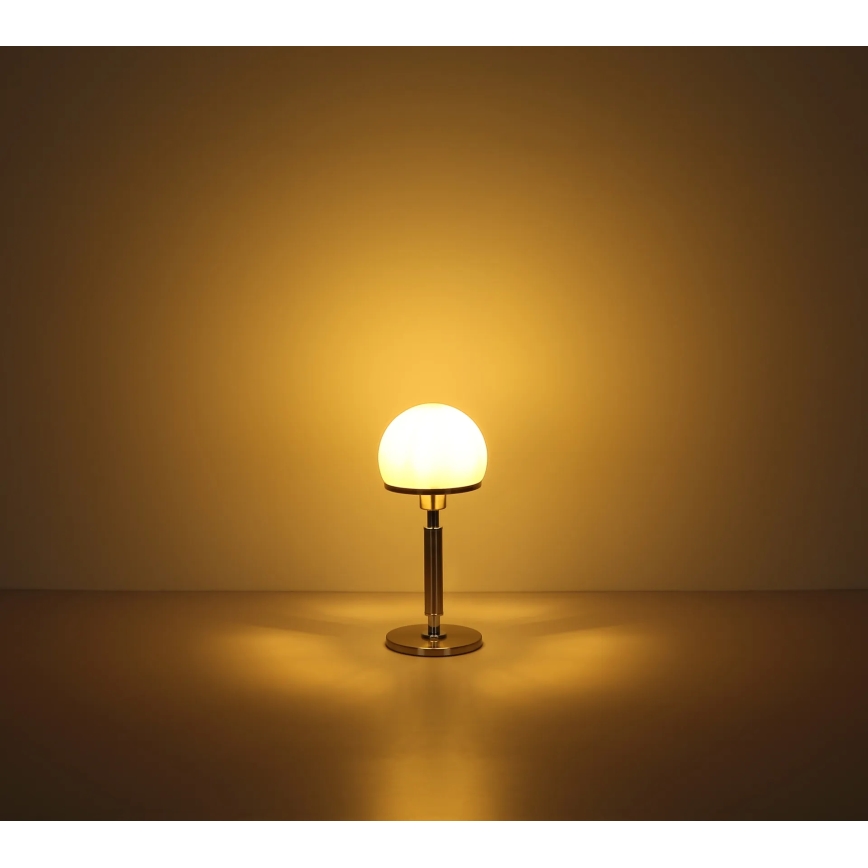 Globo - Eπιτραπέζιο φωτιστικό 1xE27/40W/230V χρυσό