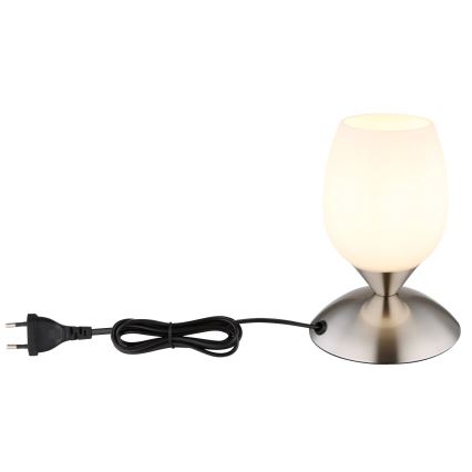 Globo - Επιτραπέζιο αφής φωτιστικό 1xE14/25W/230V ματ χρώμιο