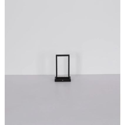 Globo - Ρυθμιζόμενο LED επιτραπέζιο φωτιστικό αφής LED/3W/3,7V 2700K/4000K/6500K 1800 mAh USB μαύρο