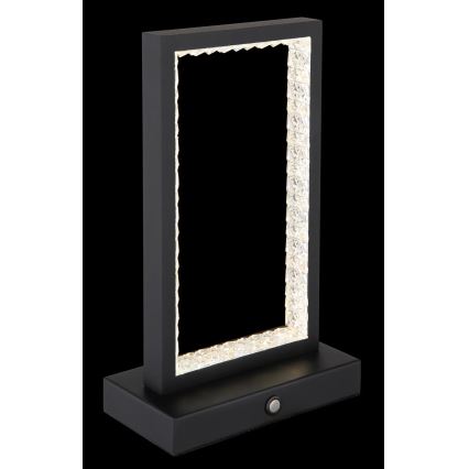 Globo - Ρυθμιζόμενο LED επιτραπέζιο φωτιστικό αφής LED/3W/3,7V 2700K/4000K/6500K 1800 mAh USB μαύρο