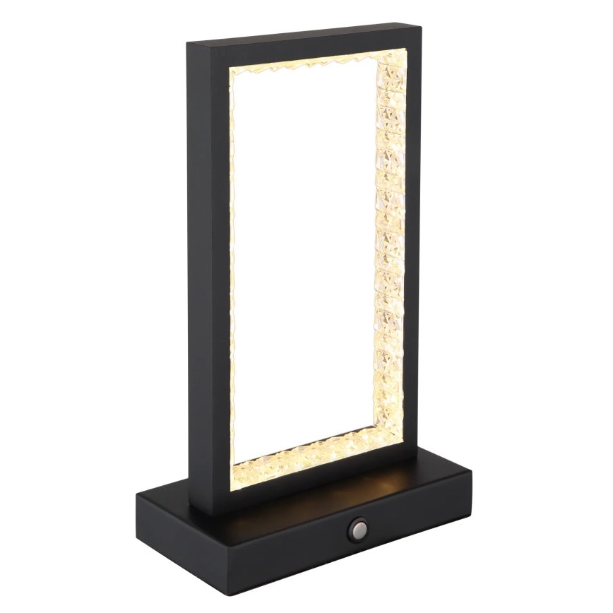 Globo - Ρυθμιζόμενο LED επιτραπέζιο φωτιστικό αφής LED/3W/3,7V 2700K/4000K/6500K 1800 mAh USB μαύρο