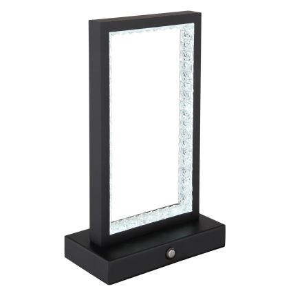 Globo - Ρυθμιζόμενο LED επιτραπέζιο φωτιστικό αφής LED/3W/3,7V 2700K/4000K/6500K 1800 mAh USB μαύρο