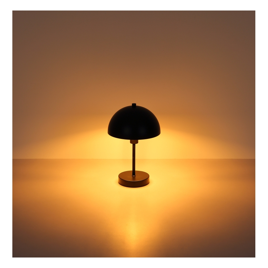 Globo - Επιτραπέζιο φωτιστικό 1xE14/40W/230V μαύρο