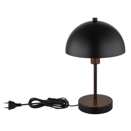 Globo - Επιτραπέζιο φωτιστικό 1xE14/40W/230V μαύρο