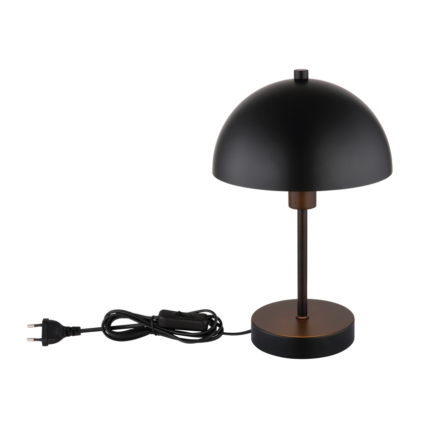 Globo - Επιτραπέζιο φωτιστικό 1xE14/40W/230V μαύρο