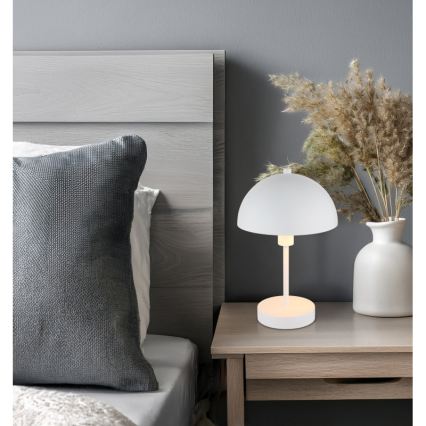 Globo - Επιτραπέζιο φωτιστικό 1xE14/40W/230V λευκό
