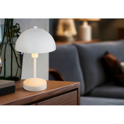 Globo - Επιτραπέζιο φωτιστικό 1xE14/40W/230V λευκό