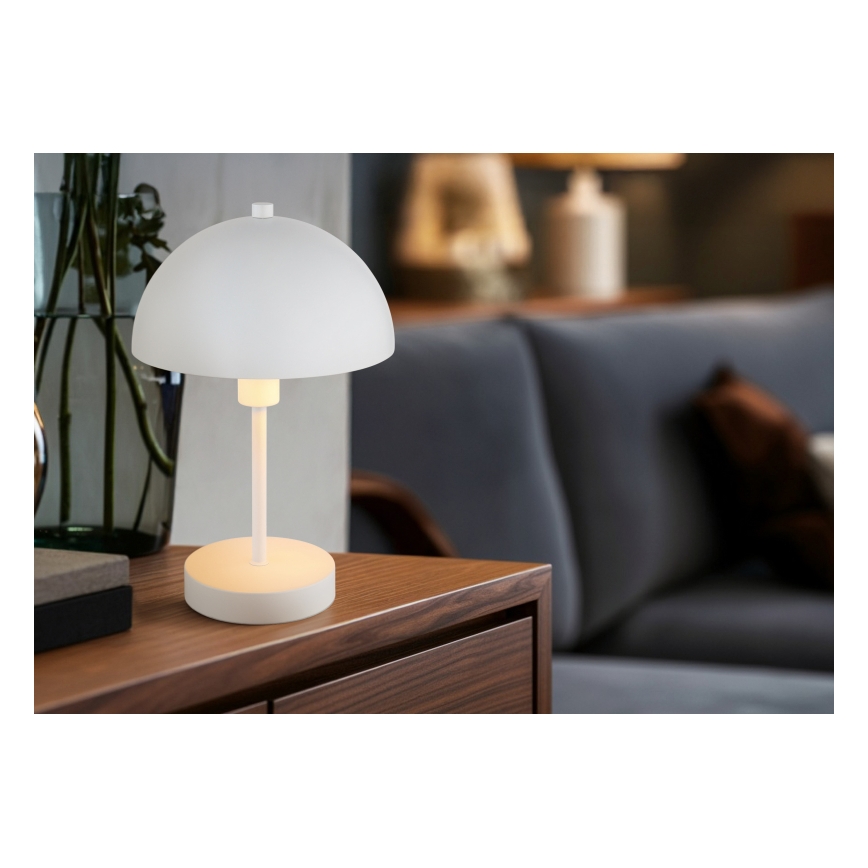 Globo - Επιτραπέζιο φωτιστικό 1xE14/40W/230V λευκό