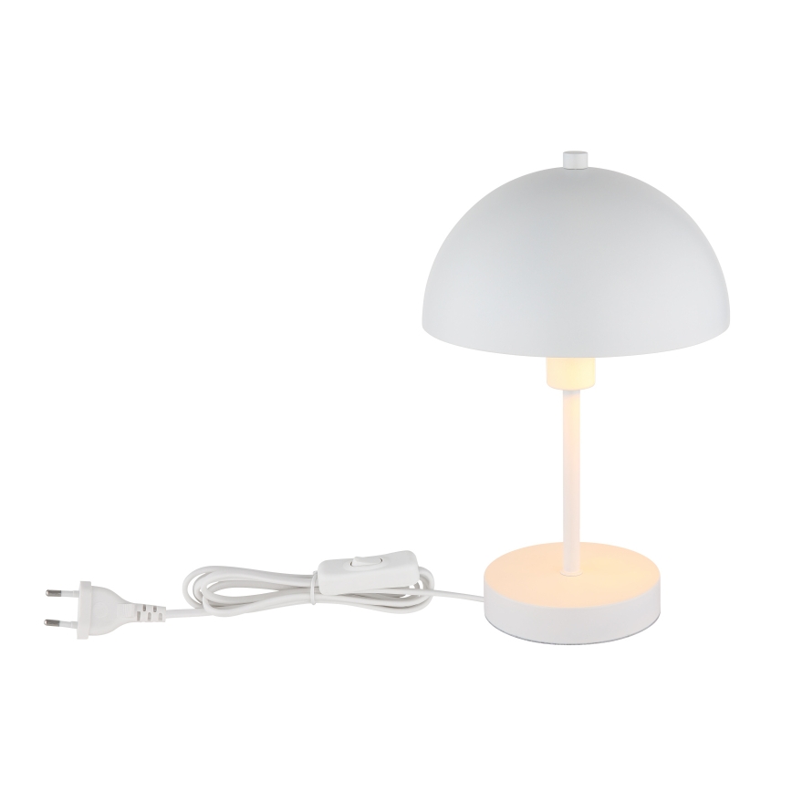 Globo - Επιτραπέζιο φωτιστικό 1xE14/40W/230V λευκό