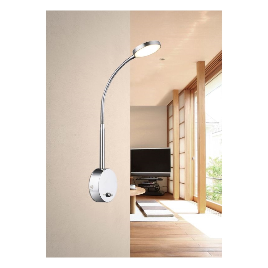 Globo - Φως τοίχου LED LED/6W/230V