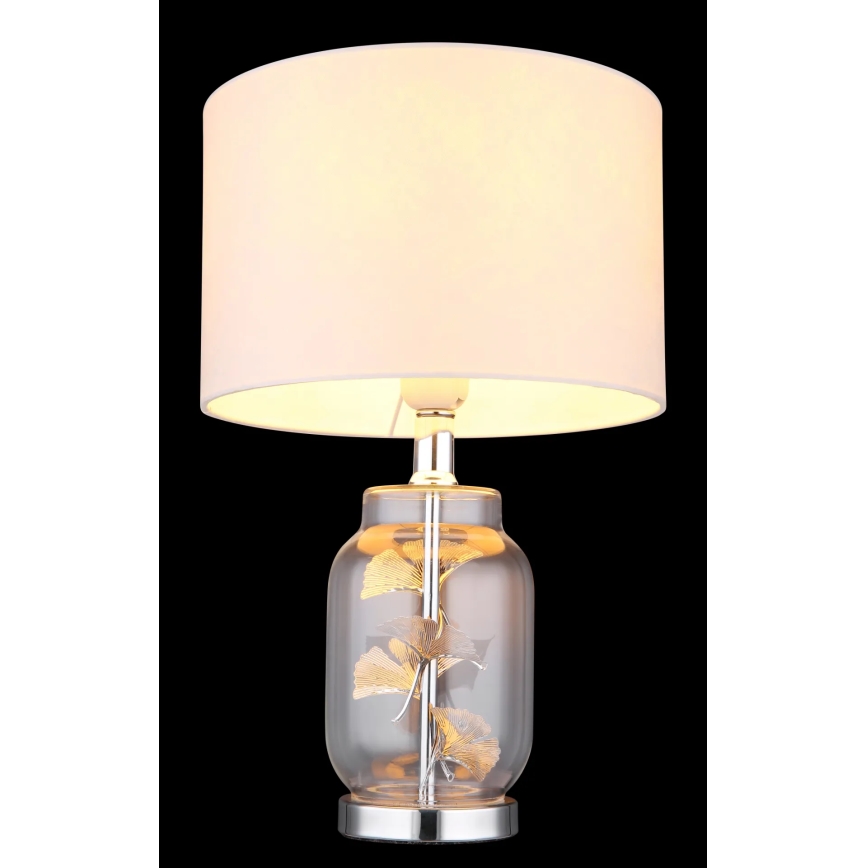Globo - Eπιτραπέζιο φωτιστικό 1xE27/40W/230V λευκό