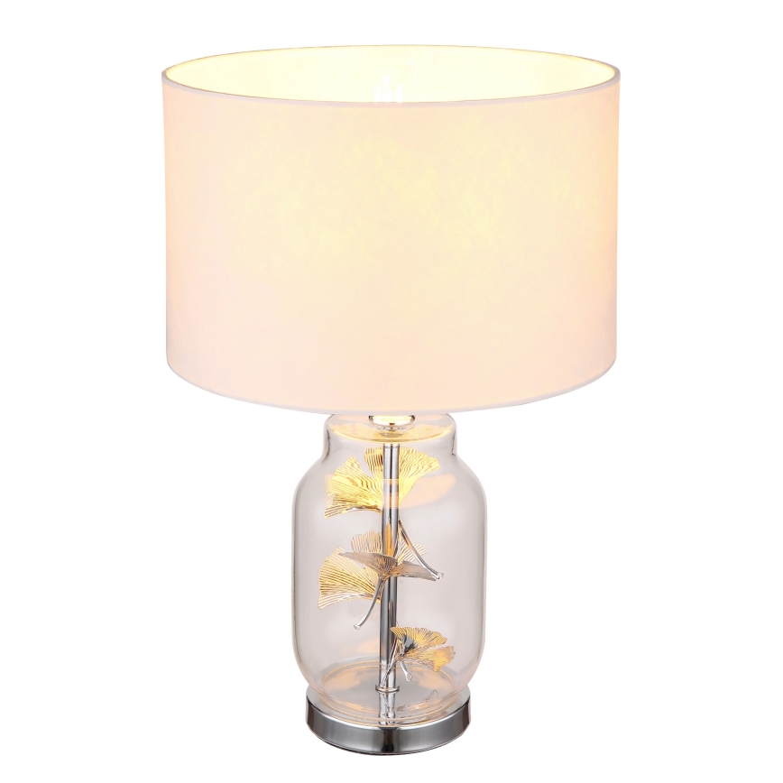 Globo - Eπιτραπέζιο φωτιστικό 1xE27/40W/230V λευκό