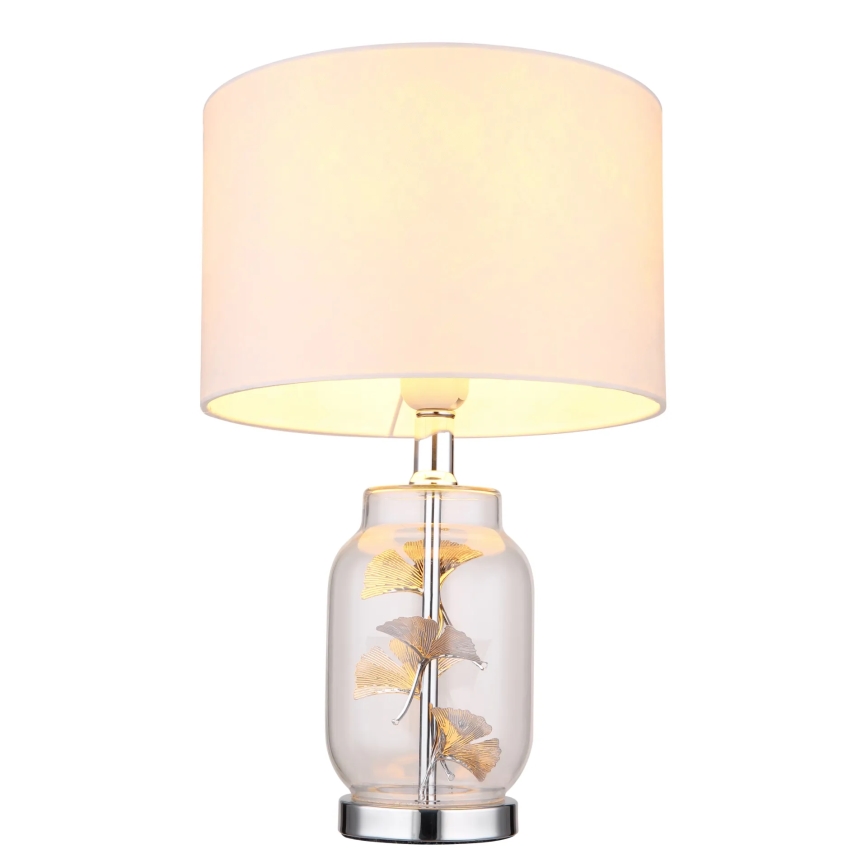 Globo - Eπιτραπέζιο φωτιστικό 1xE27/40W/230V λευκό