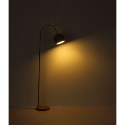 Globo - Επιδαπέδιο φωτιστικό 1xE27/60W/230V μαύρο