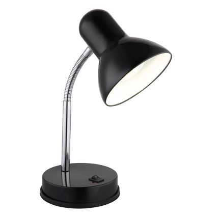 Globo - Επιτραπέζιο φωτιστικό 1xE27/40W/230V μαύρο