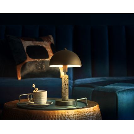 Globo - Επιτραπέζιο φωτιστικό 1xE14/40W/230V μαύρο