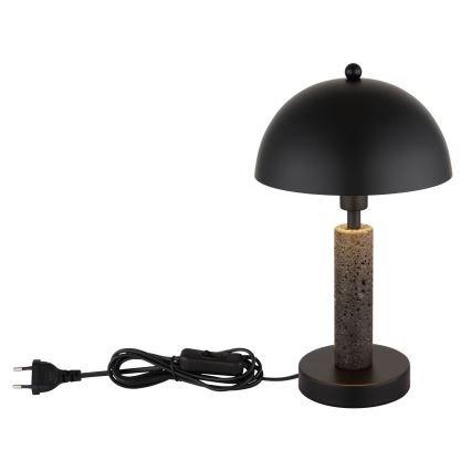 Globo - Επιτραπέζιο φωτιστικό 1xE14/40W/230V μαύρο