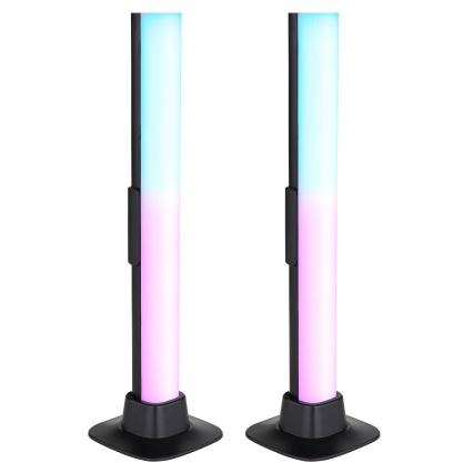 Globo RGB- ΣΕΤ 2x LED RGB Eπιτραπέζια λάμπα dimming 2σε1 LED/2W/5V USB Wi-Fi Tuya