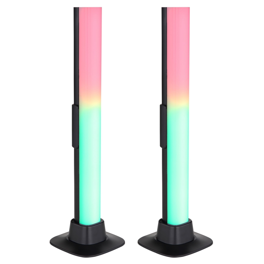 Globo RGB- ΣΕΤ 2x LED RGB Eπιτραπέζια λάμπα dimming 2σε1 LED/2W/5V USB Wi-Fi Tuya