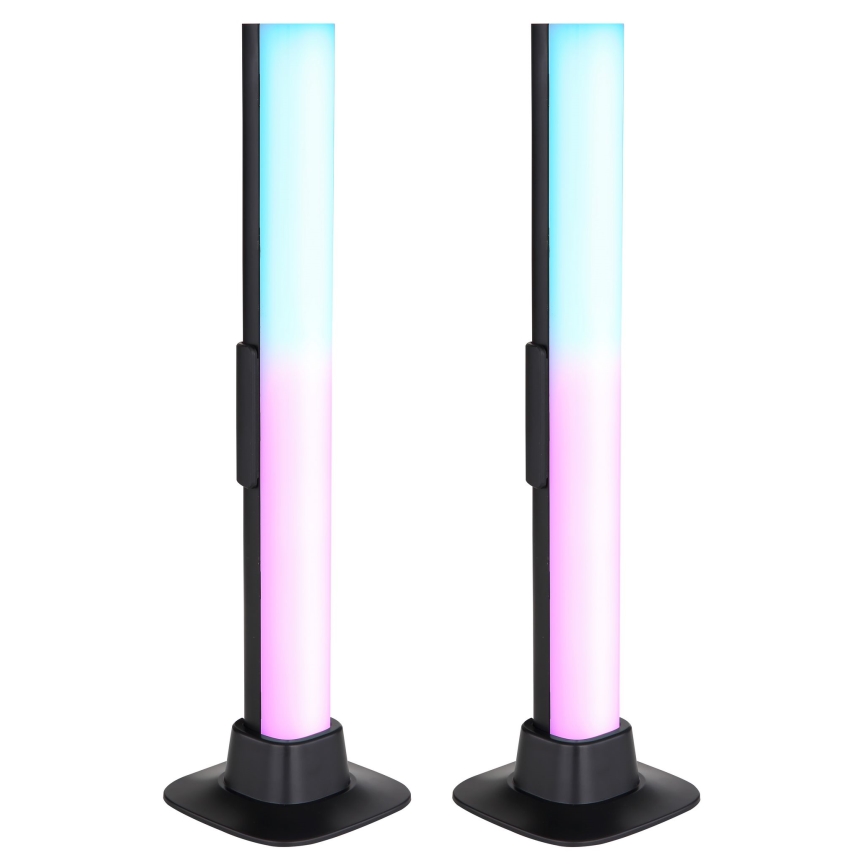 Globo RGB- ΣΕΤ 2x LED RGB Eπιτραπέζια λάμπα dimming 2σε1 LED/2W/5V USB Wi-Fi Tuya
