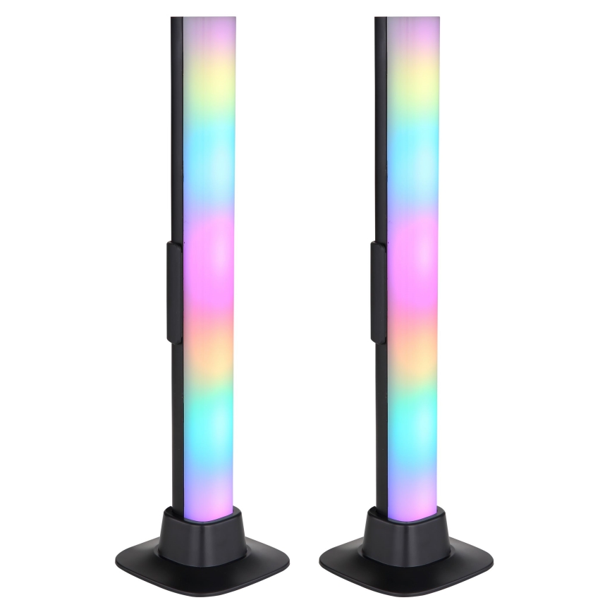Globo RGB- ΣΕΤ 2x LED RGB Eπιτραπέζια λάμπα dimming 2σε1 LED/2W/5V USB Wi-Fi Tuya