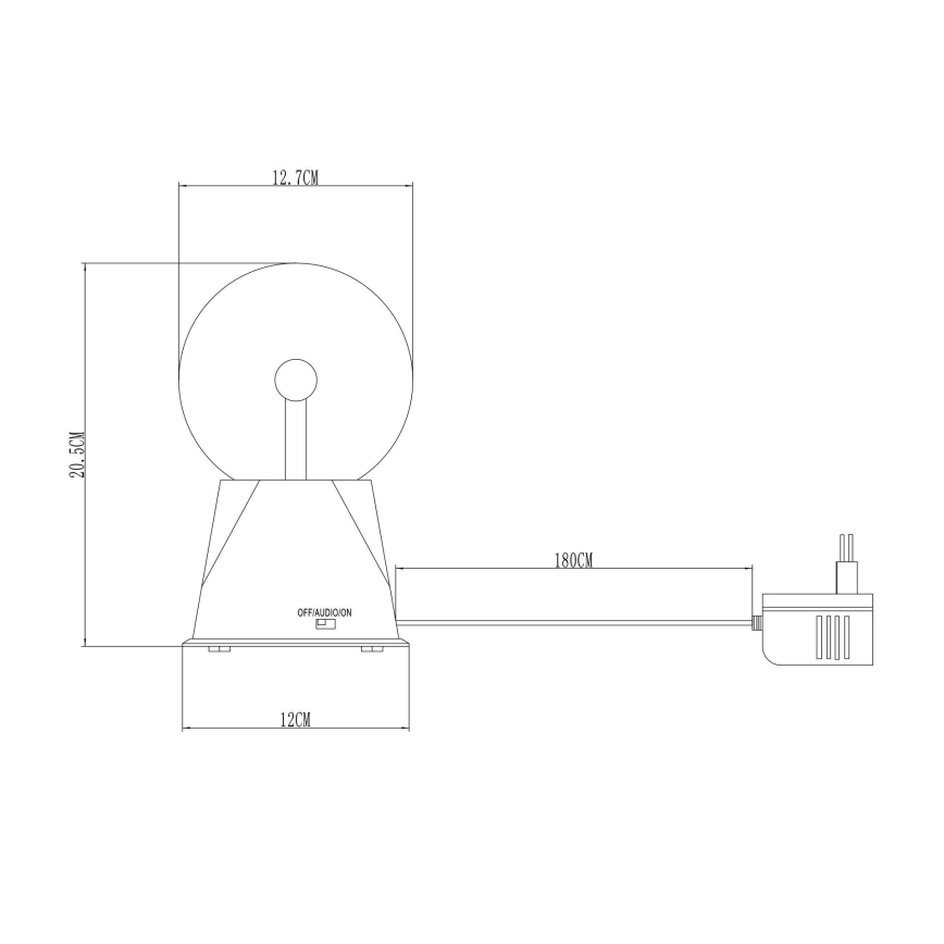 Globo - Επιτραπέζια λάμπα LED LED/3,6W/230V