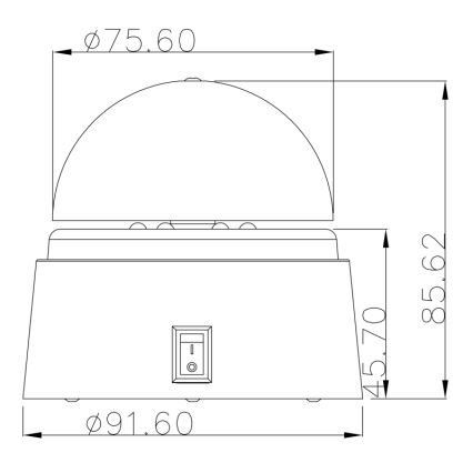 Globo - Διακοσμητική λάμπα LED 6xLED/0,06W/3xAA