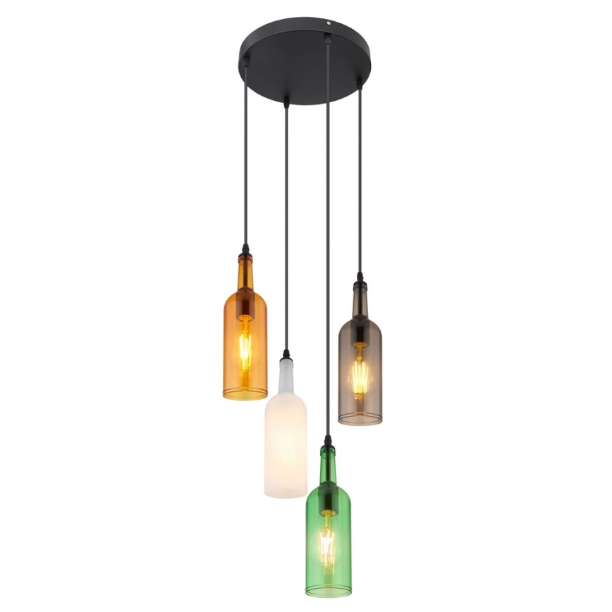 Globo - Πολύφωτο με σύρμα 4xE27/8W/230V