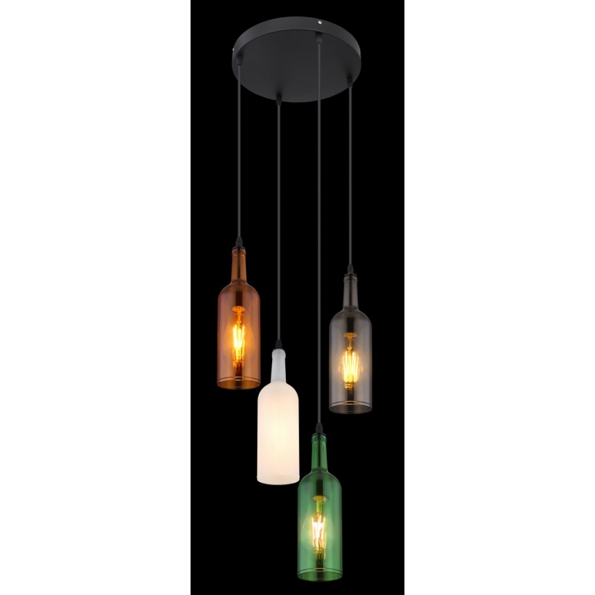 Globo - Πολύφωτο με σύρμα 4xE27/8W/230V