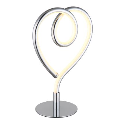 Globo - Επιτραπέζιο φωτιστικό LED LED/6W/230V γυαλιστερό χρώμιο