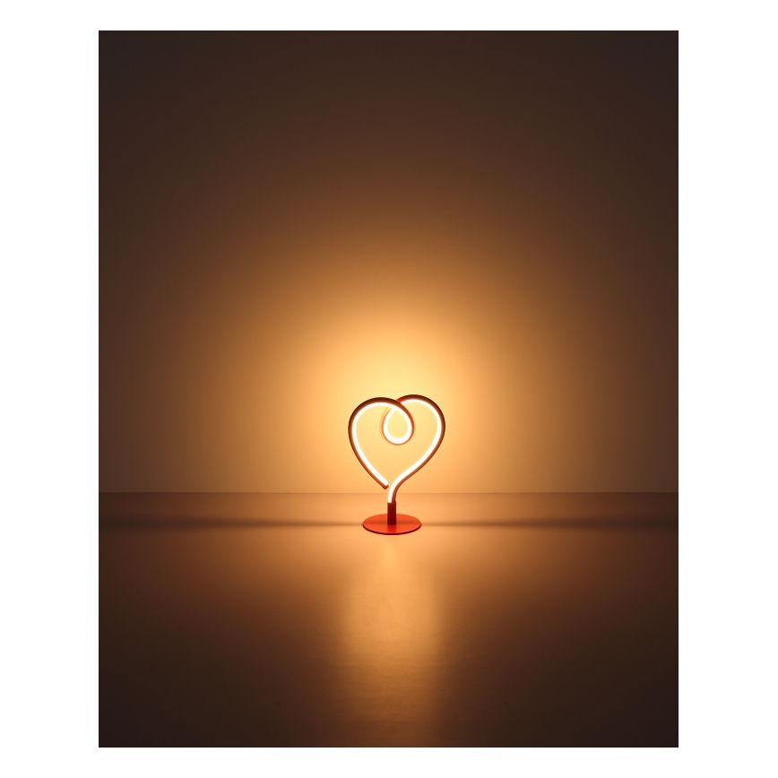 Globo - Επιτραπέζιο φωτιστικό LED LED/6W/230V κόκκινο