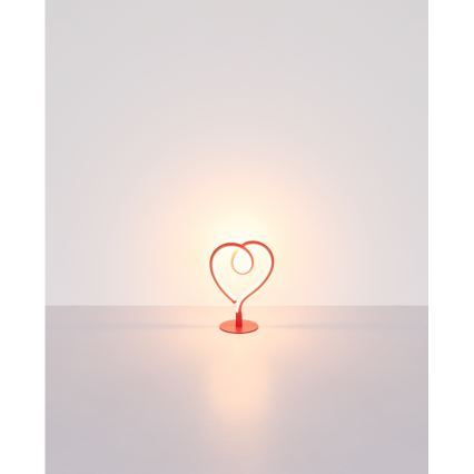 Globo - Επιτραπέζιο φωτιστικό LED LED/6W/230V κόκκινο