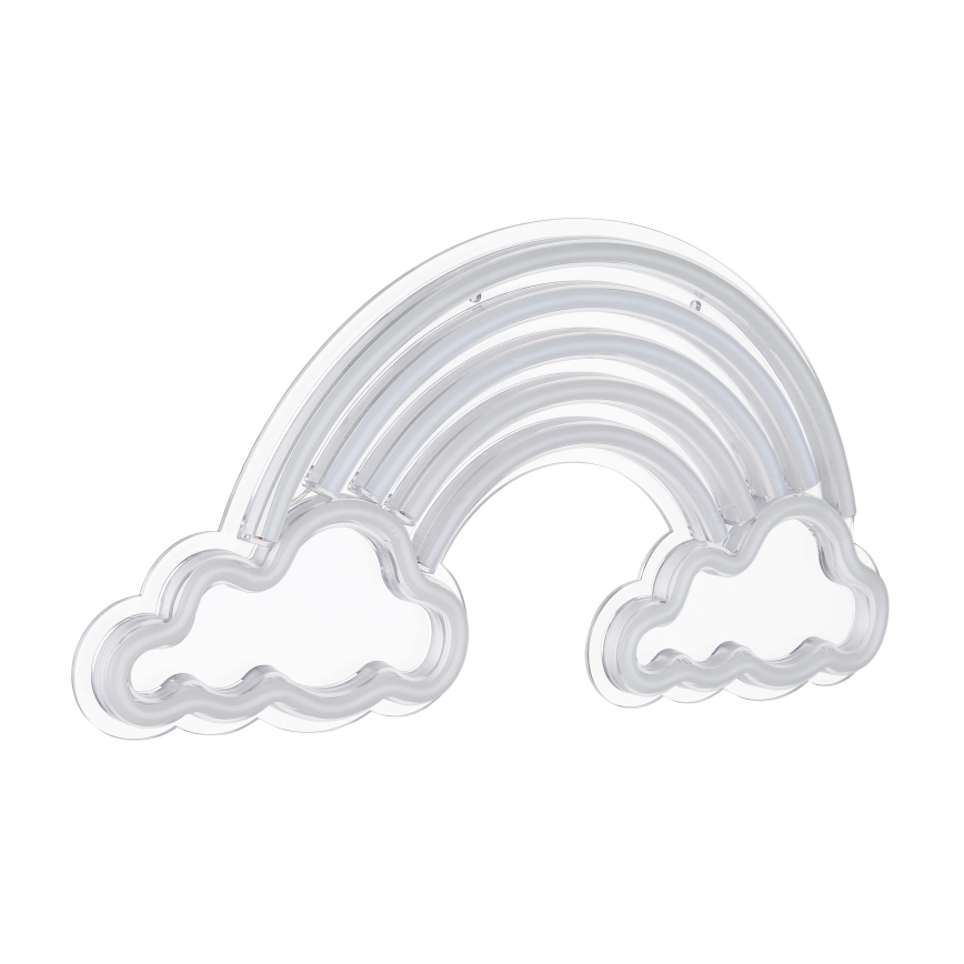 Globo - LED Νεονική Διακοσμητική Επιτοίχια Φωτιστική Λωρίδα LED/3W/USB ουράνιο τόξο