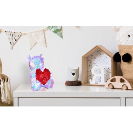 Globo - LED Επιτραπέζιο διακοσμητικό LED/6W/5V USB αρκούδα